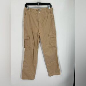 DeFacto Women’s Tan Cargo Pants with Utility Pockets size 8